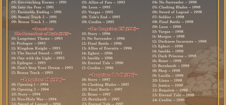 Langrisser I & II - Songs of War 3-Disc Soundtrack DLC Steam CD Key