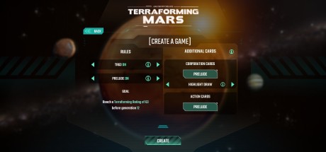 Terraforming Mars - Prelude DLC Steam CD Key Terraforming Mars - Prelude DLC Steam CD Key