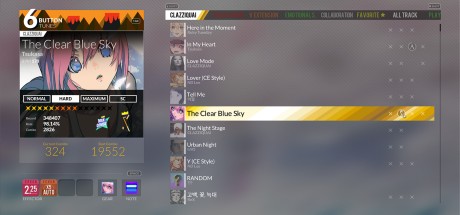 DJMAX RESPECT V - The Clear Blue Sky Gear Pack DLC Steam CD Key