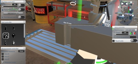 Milling machine simulator Steam CD Key Milling machine simulator Steam CD Key