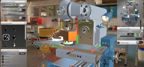 Milling machine simulator Steam CD Key Milling machine simulator Steam CD Key