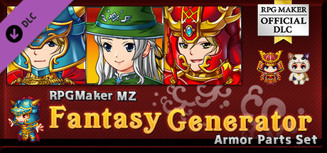 RPG MAKER MZ - Fantasy Generator - Armor Parts Set DLC PC Steam CD Key