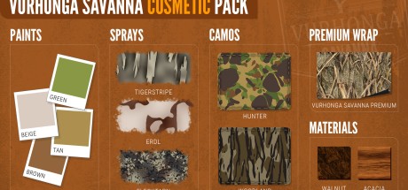 theHunter: Call of the Wild - Vurhonga Savanna Cosmetic Pack DLC PC Steam CD Key 