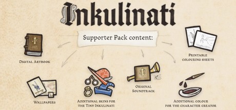 Inkulinati - Supporter Pack DLC Steam CD Key Inkulinati - Supporter Pack DLC Steam CD Key