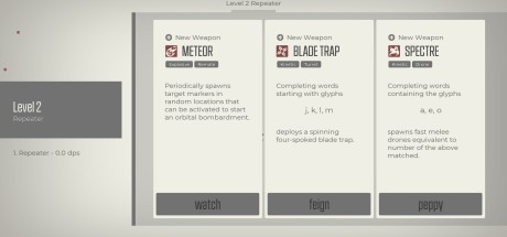 Glyphica: Typing Survival PC Steam CD Key Glyphica: Typing Survival PC Steam CD Key