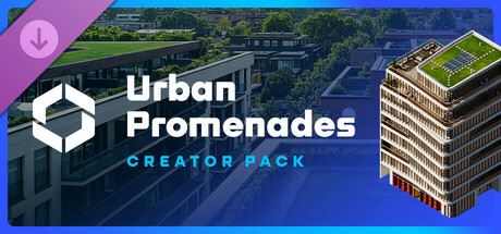 Cities: Skylines II - Creator Pack: Urban Promenades DLC PC Steam CD Key