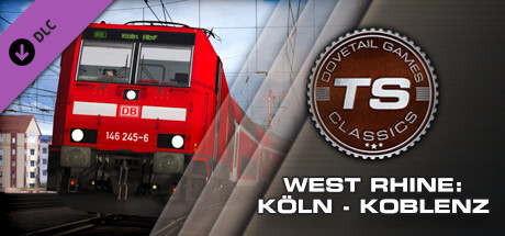 Train Simulator Classic - West Rhine: Cologne - Koblenz Route Add-On DLC PC Steam CD Key