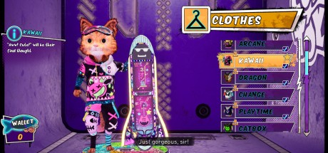 Gori: Cuddly Carnage - Neon Neko Skin Pack DLC PC Steam CD Key