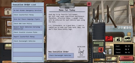 1998: The Toll Keeper Story PC Steam CD Key 1998: The Toll Keeper Story PC Steam CD Key