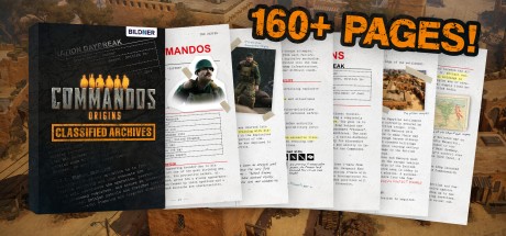 Commandos: Origins - Classified Archives DLC PC Steam CD Key Commandos: Origins - Classified Archives DLC PC Steam CD Key