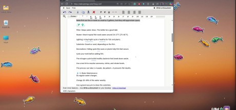 Desktop Fishes PC Steam CD Key