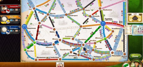 Ticket to Ride: Classic Edition - Pennsylvania DLC Steam CD Key