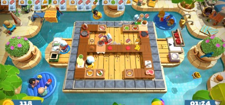Overcooked! 2 - Surf 'n' Turf DLC PC Steam CD Key Overcooked! 2 - Surf 'n' Turf DLC PC Steam CD Key
