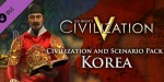 Sid Meier's Civilization V - Korean Civilization Pack DLC Steam CD Key