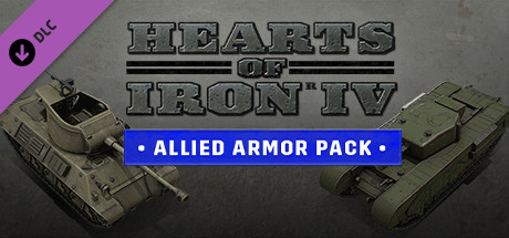 Hearts of Iron IV - Allied Armor Pack DLC EU Steam CD Key
