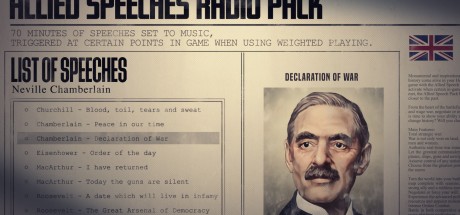 Hearts of Iron IV - Allied Speeches Music Pack DLC RU/CIS PC Steam CD Key Hearts of Iron IV - Allied Speeches Music Pack DLC RU/CIS PC Steam CD Key