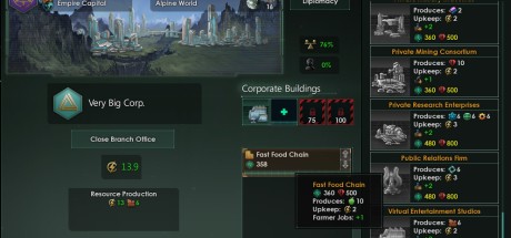 Stellaris - MegaCorp DLC EU PC Steam CD Key